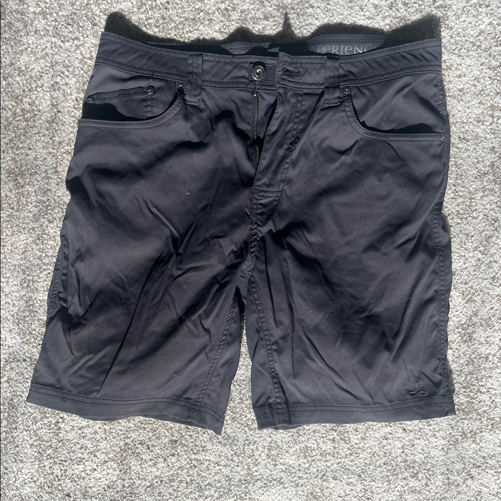 Prana Men's Dark Gray Shorts (34)